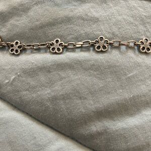 Premier Designs Silver Floral Anklet Mattie